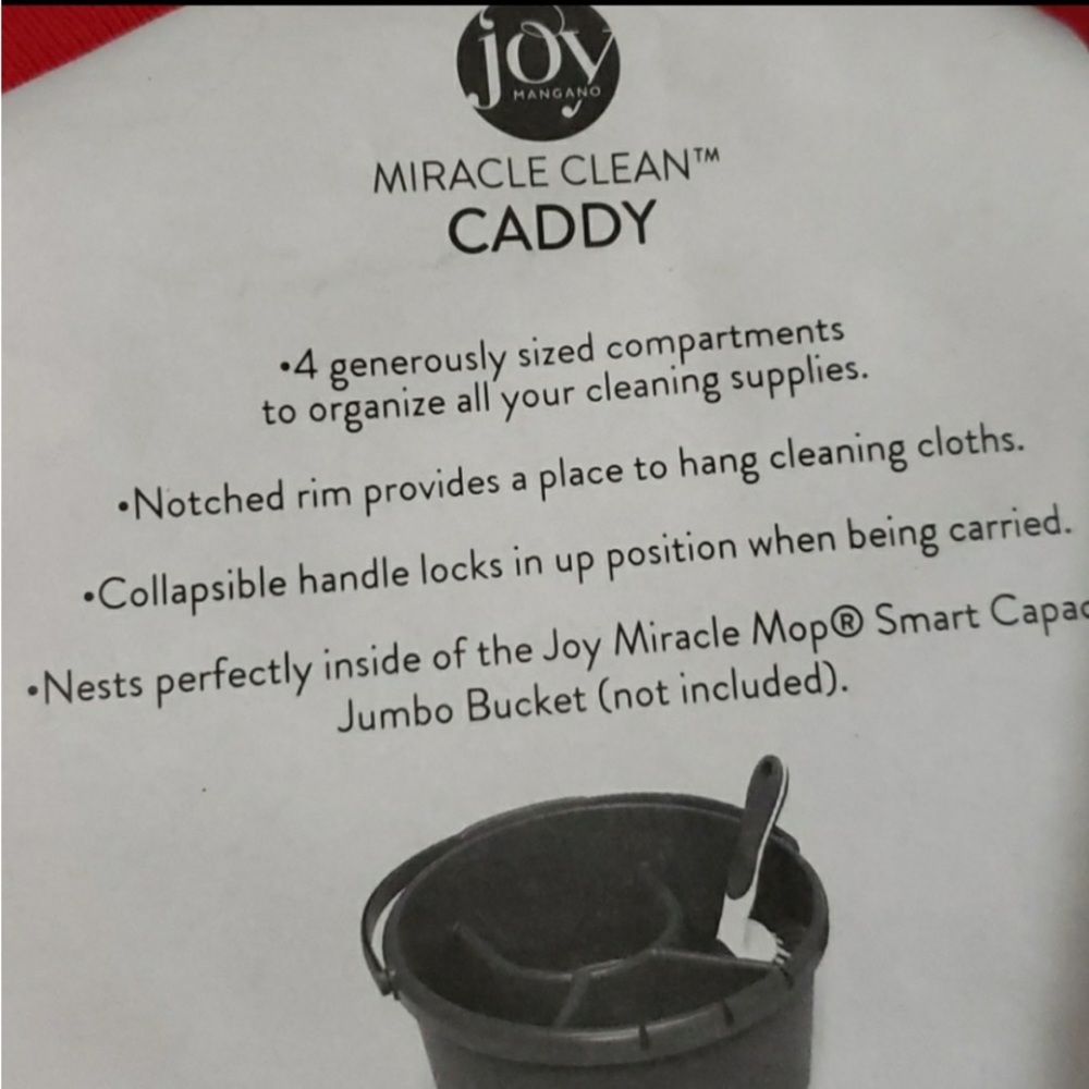 JOY MANGANO CLEANING TUB -NEW - Picture 5 of 5